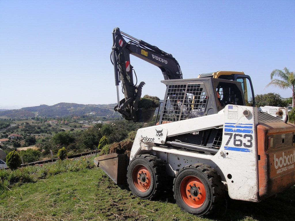 Bobcat Grading, Brush Clearing, Weed Abatement Services in Murrieta. Call Us. Free Estimates!